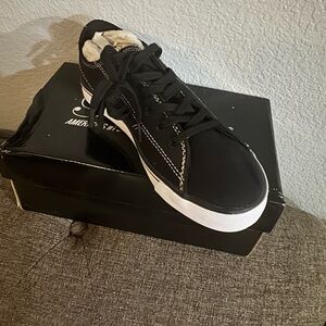Pastry Black and White Kids Sneakers